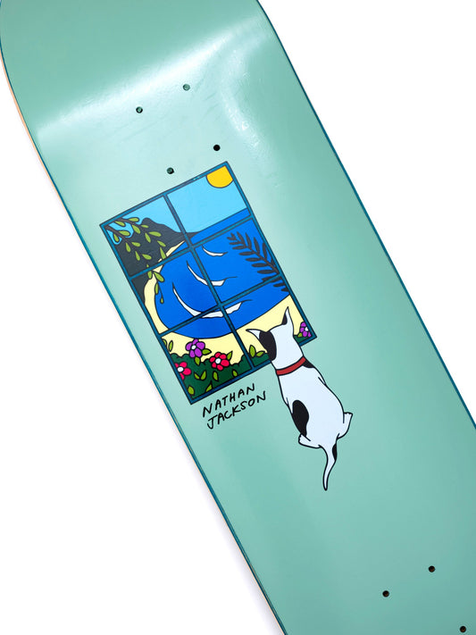 Poolroom Skateboard Deck Nathan Jackson Baywatch 8.25"