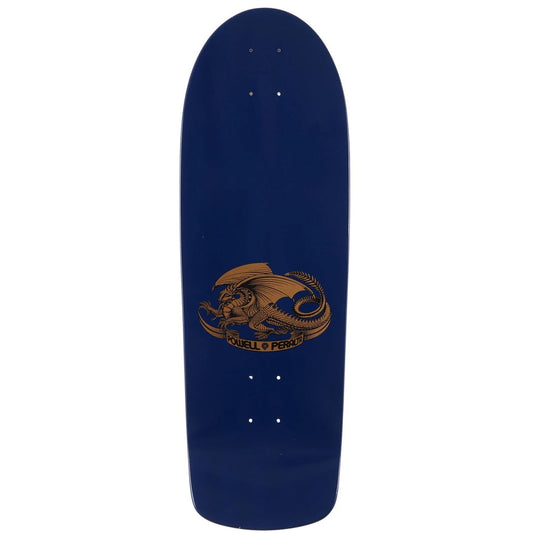 Powell Peralta Skateboard Deck OG Mike McGill Skull & Snake Navy 10" Reissue