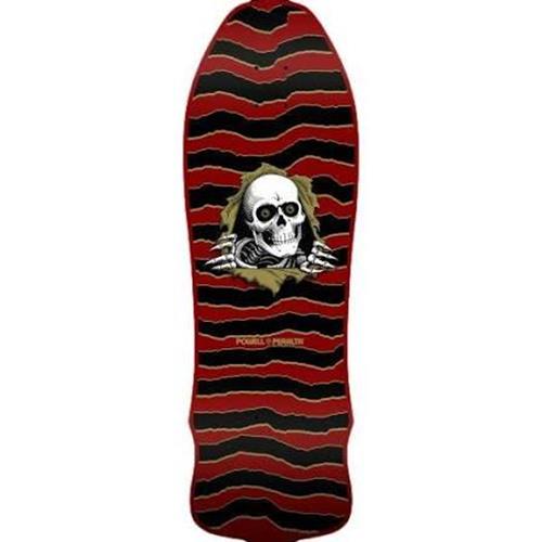 Powell Peralta Skateboard Deck Ripper Geegah Maroon 9.75" Reissue