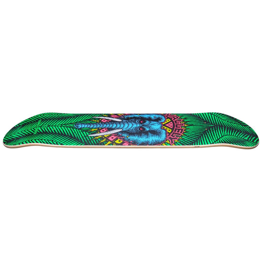 Powell Peralta Skateboard Deck Vallely Green Elephant 8" Birch