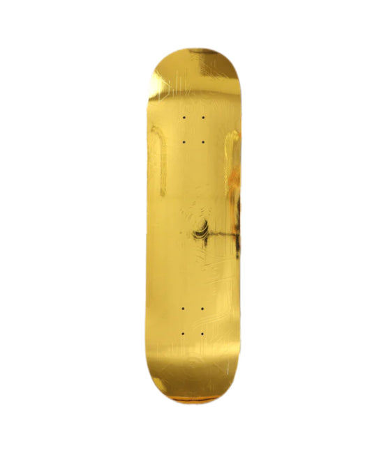 Primitive Skateboard Deck Miles Silvas Gold Foil Butterfly 8.25"