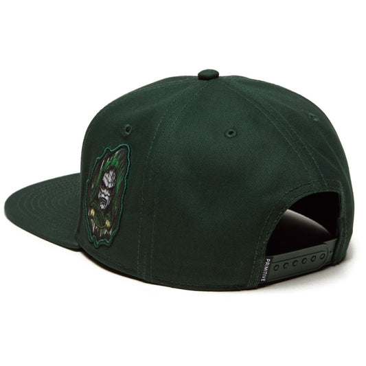 Primitive Skateboard Cap x Marvel Dr Doom Green Snapback Hat