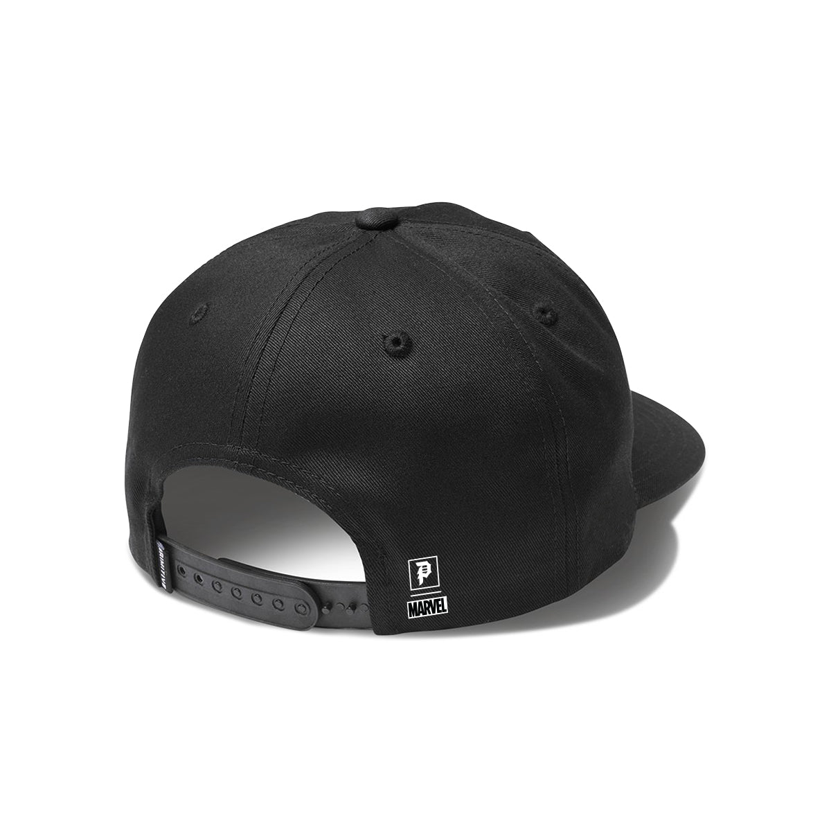 Primitive Skateboard Cap x Marvel Venom Black Snapback Hat