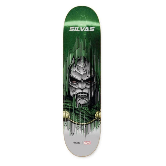 Primitive Skateboard Deck x Marvel Dr Doom Miles Silvas 8.25"