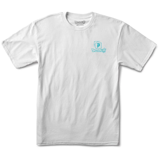 Primitive x Dragon Ball Z Tee Goku Versus White DBZ Skateboard T-Shirt