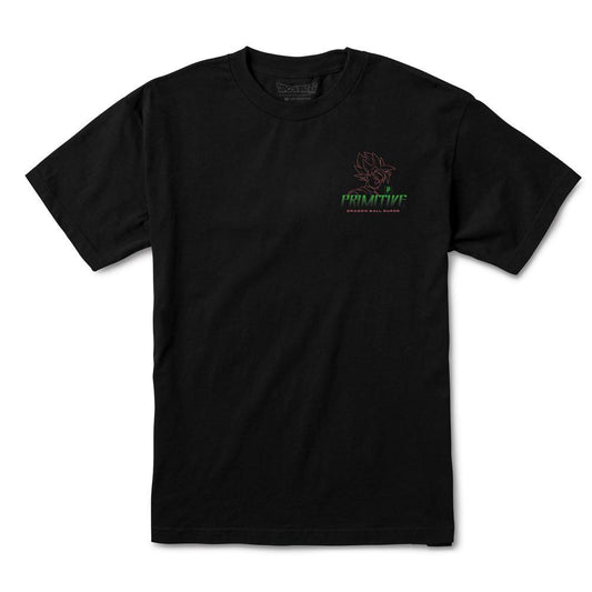 Primitive x Dragon Ball Z Tee SSR Goku Black DBZ Skateboard T-Shirt