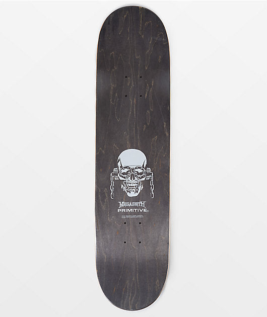 Primitive Skateboard Deck x Megadeth Countdown to Extinction Tiago Lemos 8.25"
