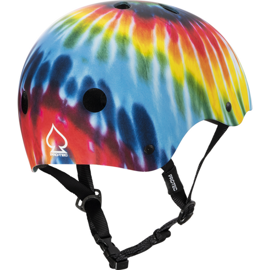Pro-Tec Helmet Classic Certified Tie Dye Skateboard Safety Gear