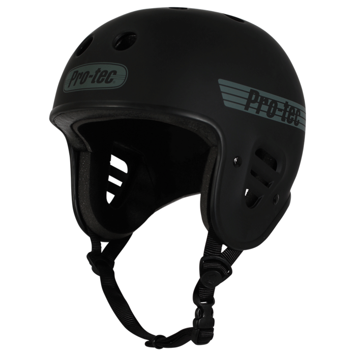 Pro-Tec Helmet Full Cut Certified Matte Black Skateboard / Bike Protec Lid
