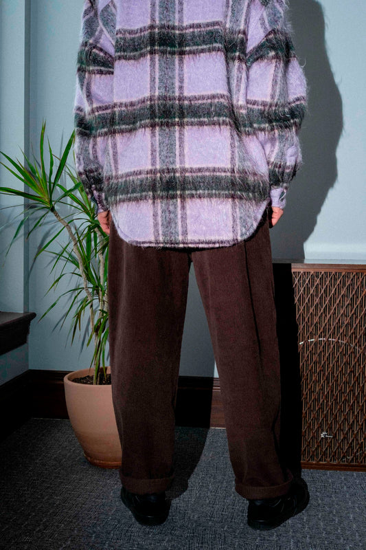 Quasi Pants Elliot Dark Brown Cord Skateboard Trousers