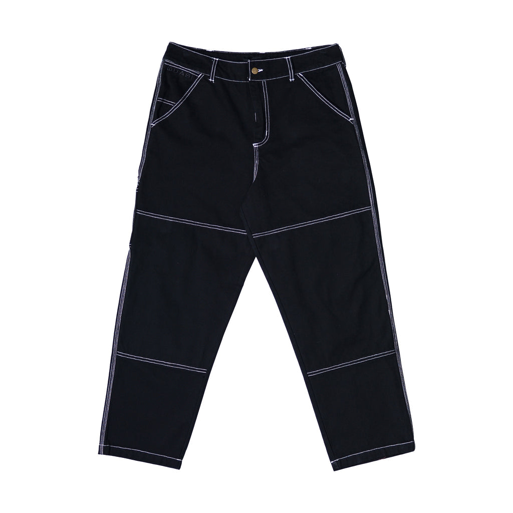 Quasi Pants Utility Black/White Skateboard Trousers
