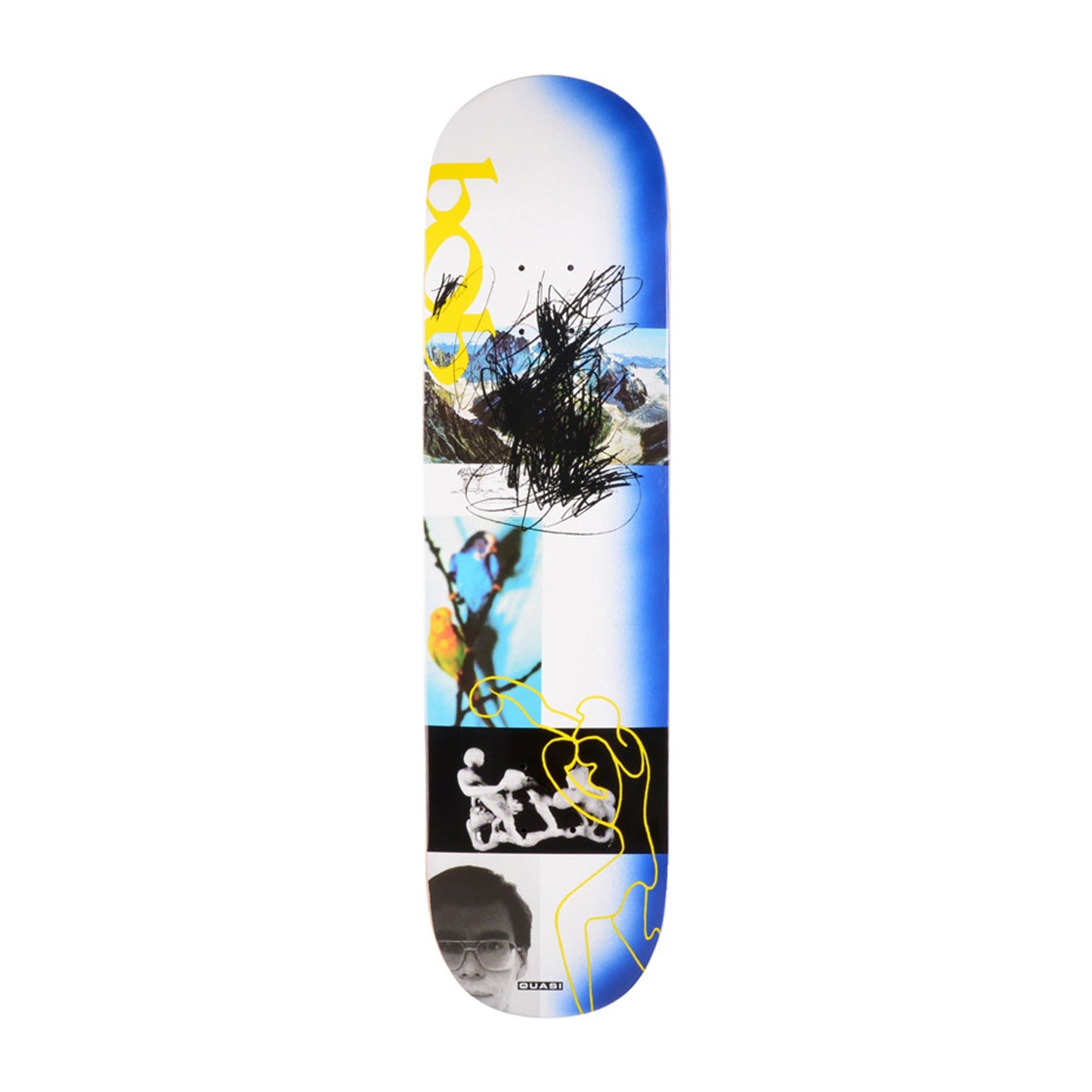 Quasi Skateboard Deck Debut De Keyzer 8.25"