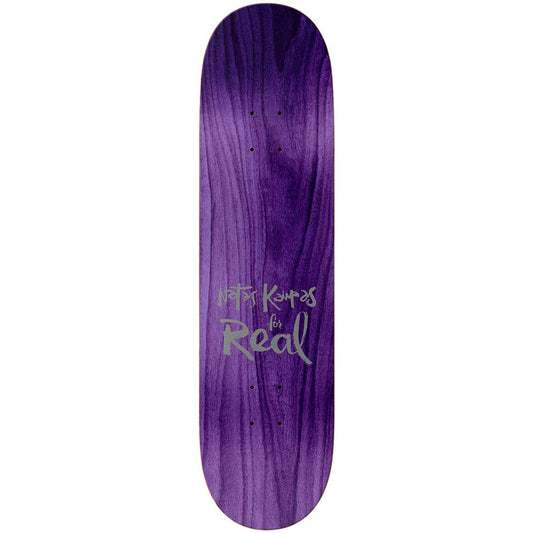 Real Skateboard Deck By Natas Ishod 8.06" Full SE Shape