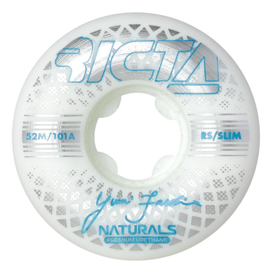 Ricta Skateboard Wheels 52mm Facchini Reflective Naturals Slim 101a