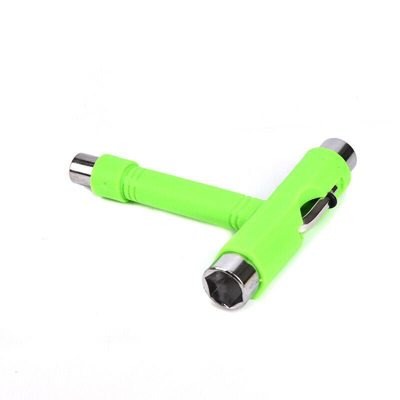 Dynamite Forever Skate Tool Lime All in 1 Multi-Function Skateboard T-Tool