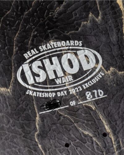 Real Skateboard Deck Ishod Wair Skate Shop Day Cat Scratch 8.38" Twin Tail SSD
