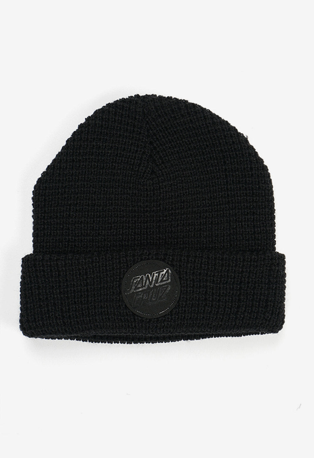 Santa Cruz Beanie Opus Black OSFA New Skateboard Bi-Fold Headwear