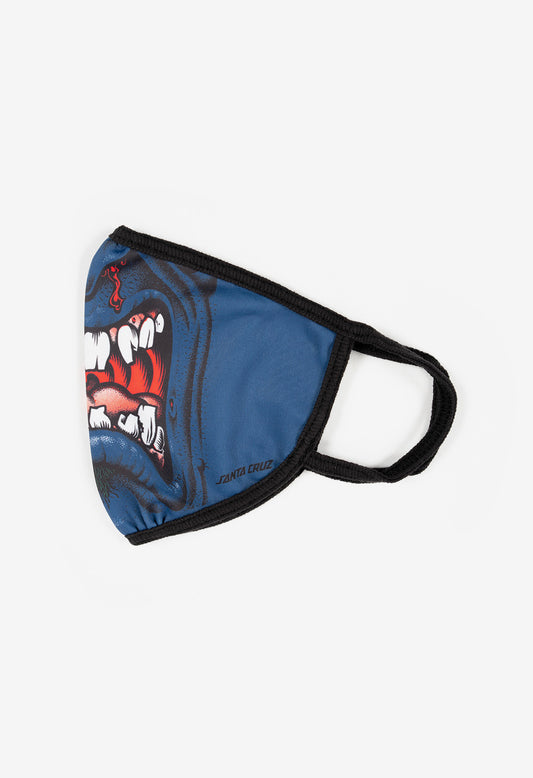Santa Cruz Rob Face Mask Navy Skateboard Reusable Washable - Non-surgical