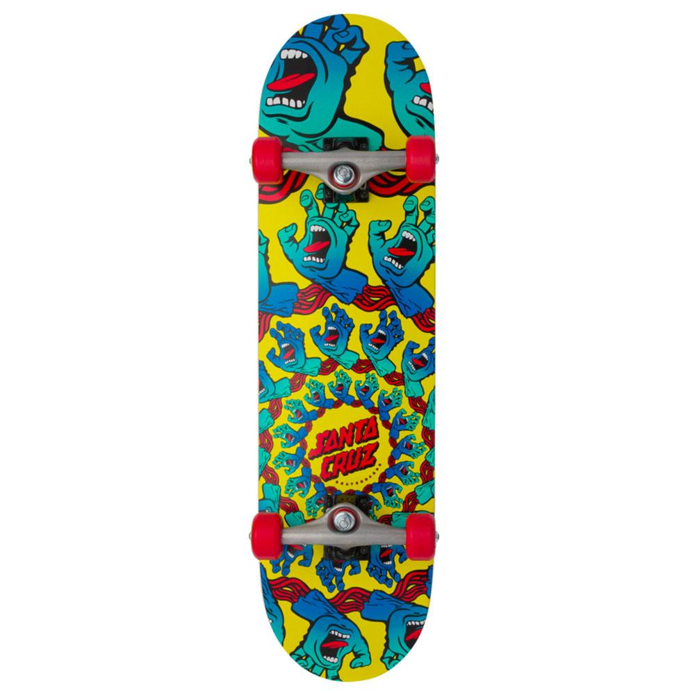 Santa Cruz Skateboard Complete Mandala Hand Large 8.25" Pre-Assembled