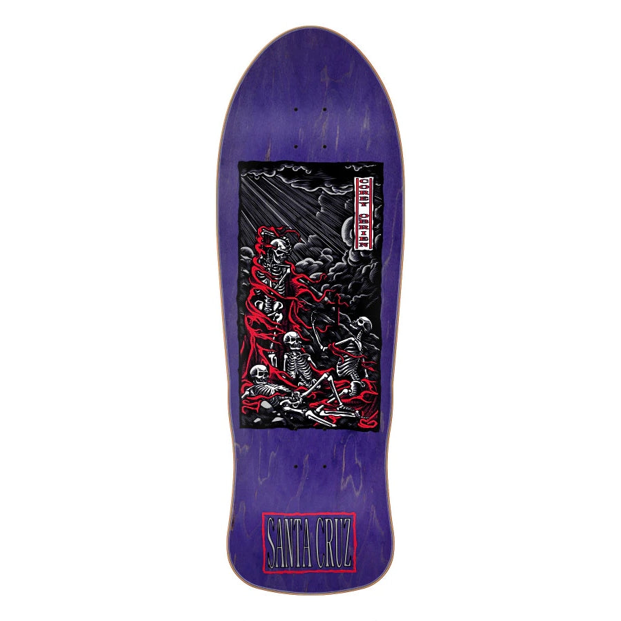 Santa Cruz Skateboard Deck Corey O'Brien Purgatory 9.85" Reissue