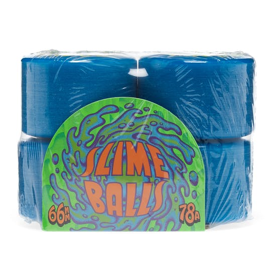 Santa Cruz Wheels Slime Balls 66mm OG Slime Blue/Green 78a Reissue
