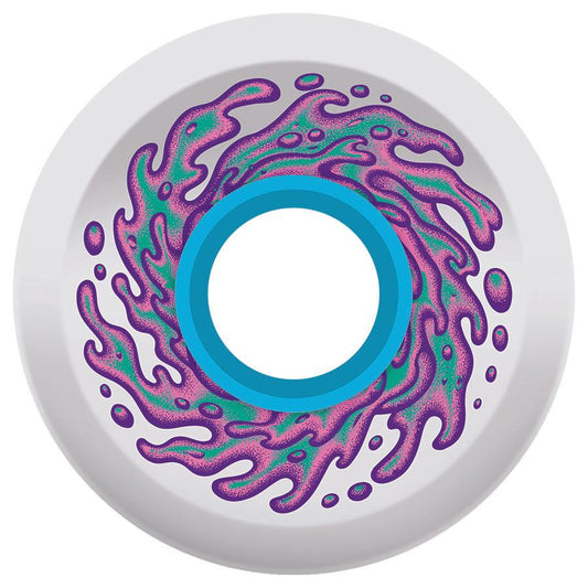 Santa Cruz Wheels Slime Balls 60mm OG Slime White 78a Reissue Skateboard Wheels