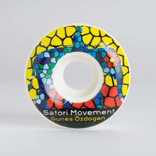SATORI WHEELS Gunes Ozdogan Stained Glass 52.5mm 101a (Conical)