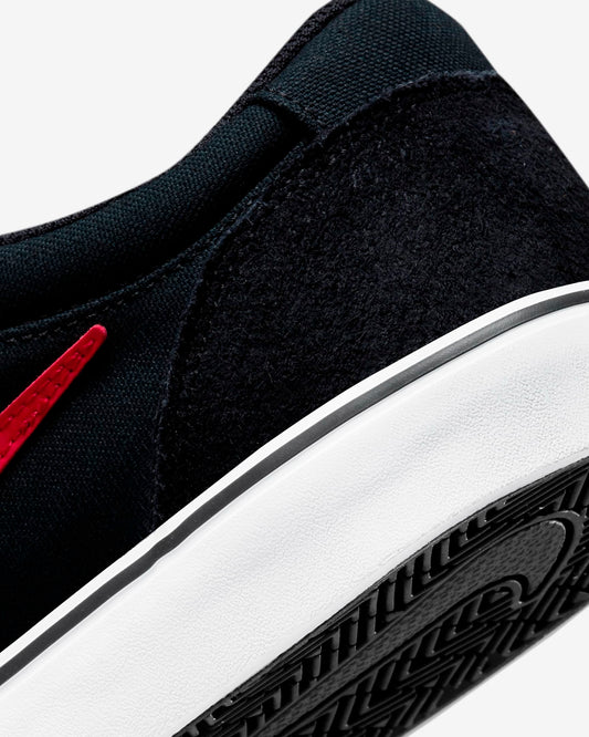 Nike SB Shoes Chron 2 Black White Red US SIZE Skateboard Sneakers