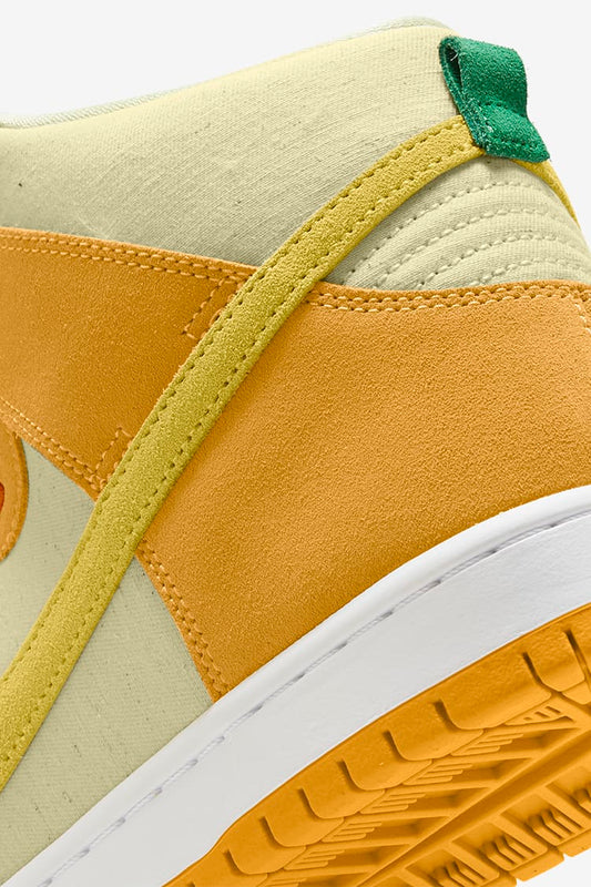 Nike SB Shoes Dunk Hi Pro (Pineapple) University Gold Sulfur US SIZE Sneakers