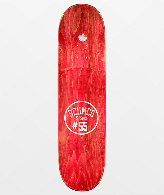 Scum co & Sons Skateboard Deck Sports Dave Abair 8.25"