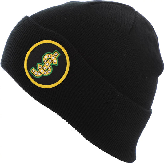 Shake Junt Beanie Classic Patch Black OSFA Skateboard Headwear