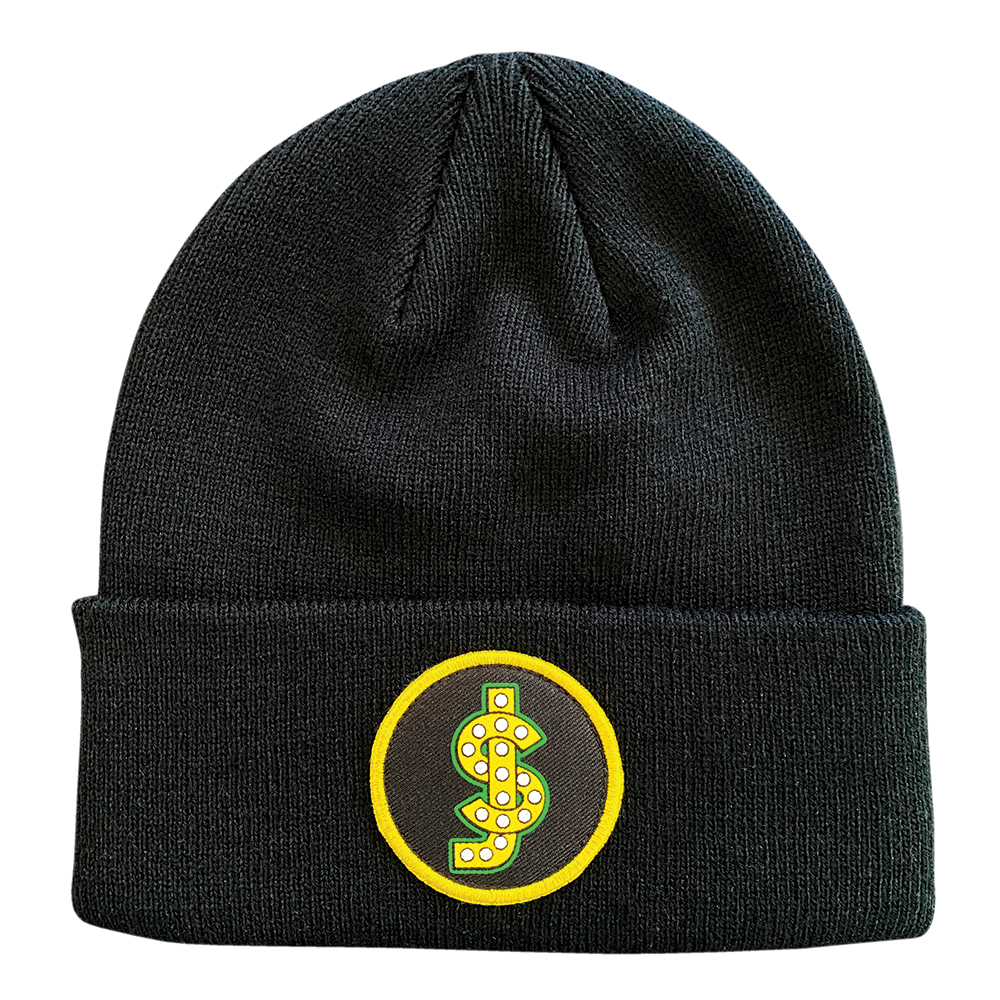 Shake Junt Beanie Classic Patch Black OSFA Skateboard Headwear