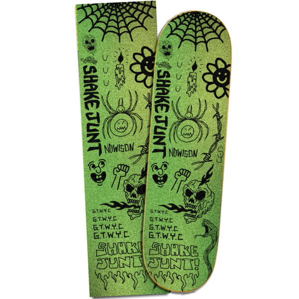 Shake Junt Grip X Lotties Collab Griptape Full Skateboard Deck Length Tape