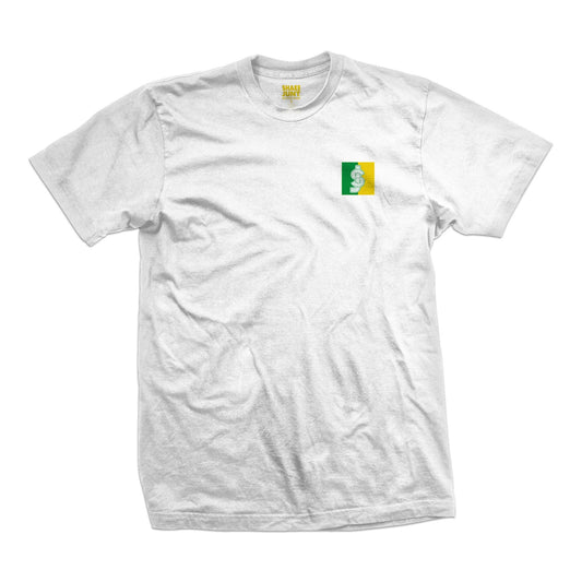 Shake Junt Tee Blocked White Skateboard T-Shirt