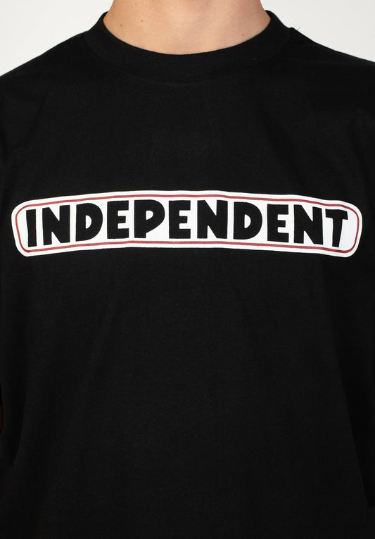Indy Tee Bar BLACK Independent Trucks Skateboard T-Shirt