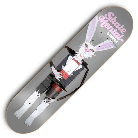 Skate Mental Skateboard Deck Giorgio Rabbit Doll 8.25"