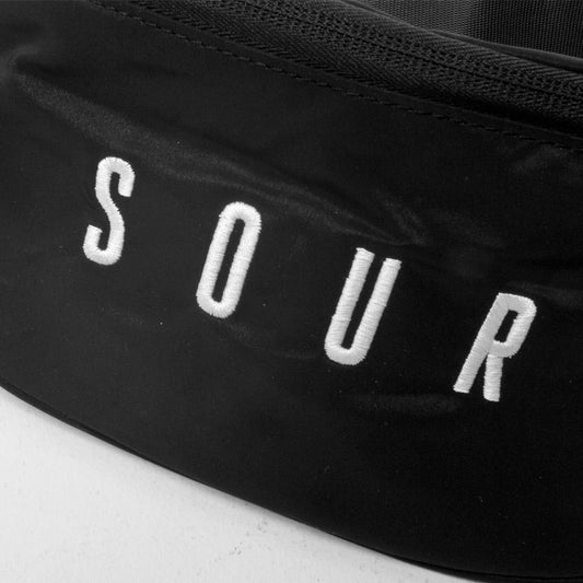 Sour Skateboards Hipster Black Skate Messenger Bum Bag Waist Pack