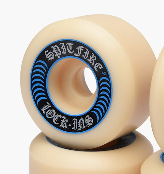 Spitfire Skateboard Wheels F4 Lock-Ins 52mm 99d Formula Four