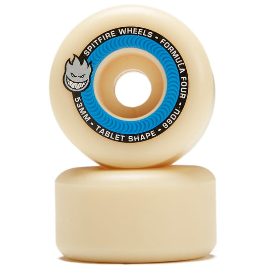 Spitfire Skateboard Wheels Formula Four Tablets 53mm 99D F4