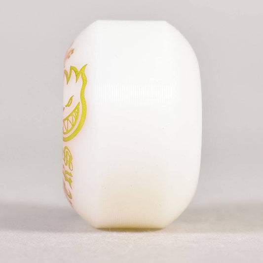 Spitfire Wheels Burners 53mm 99d White/Gold Bighead