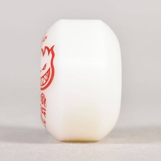 Spitfire Wheels Burners 54mm 99d White/Red Bighead