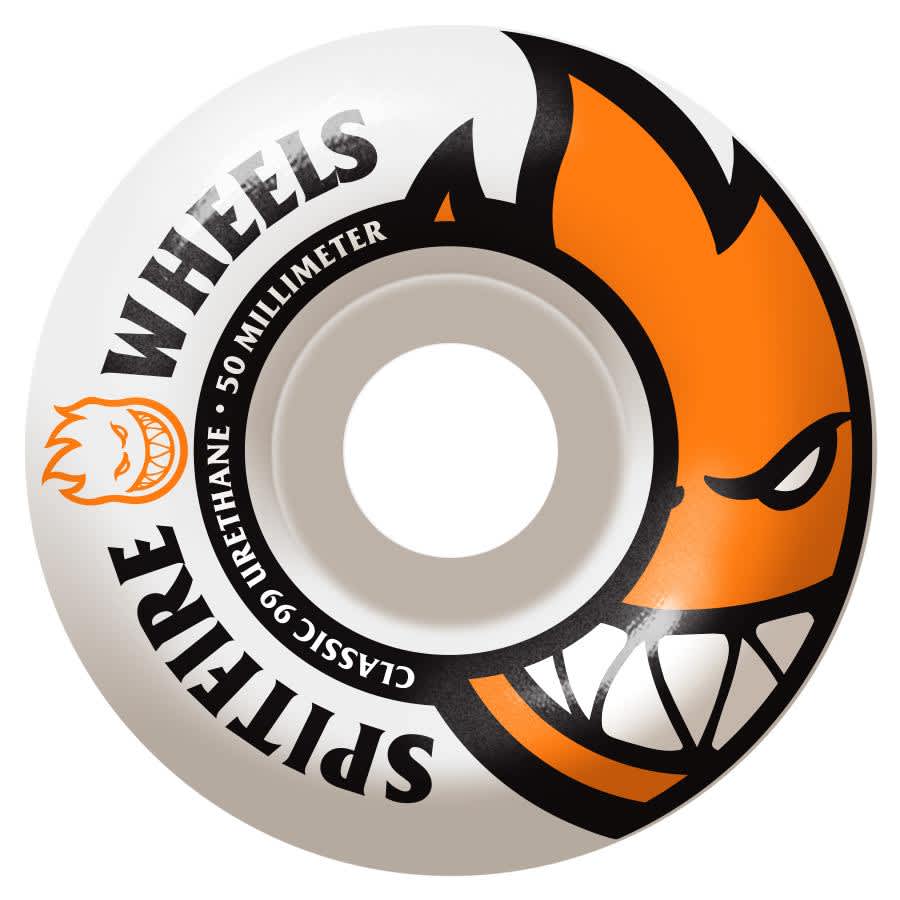 Spitfire Skateboard Wheels Bighead 50mm 99d Orange