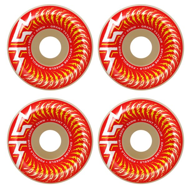 Spitfire Wheels Formula Four Grant Taylor Classic 53mm 99d F4