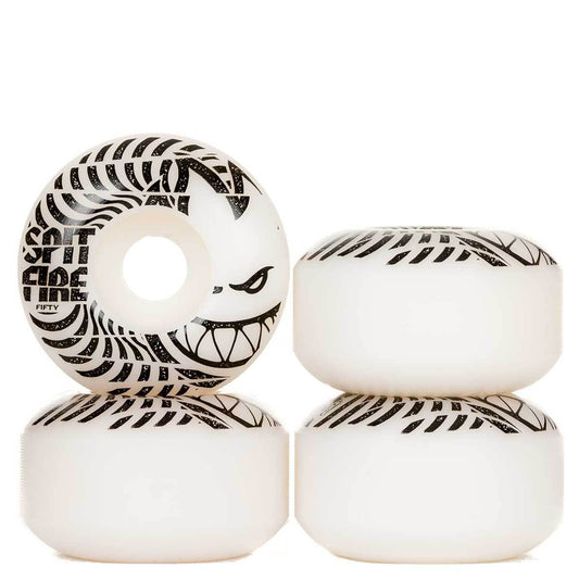 Spitfire Skateboard Wheels Lowdowns 50mm + Bones Reds Bearings