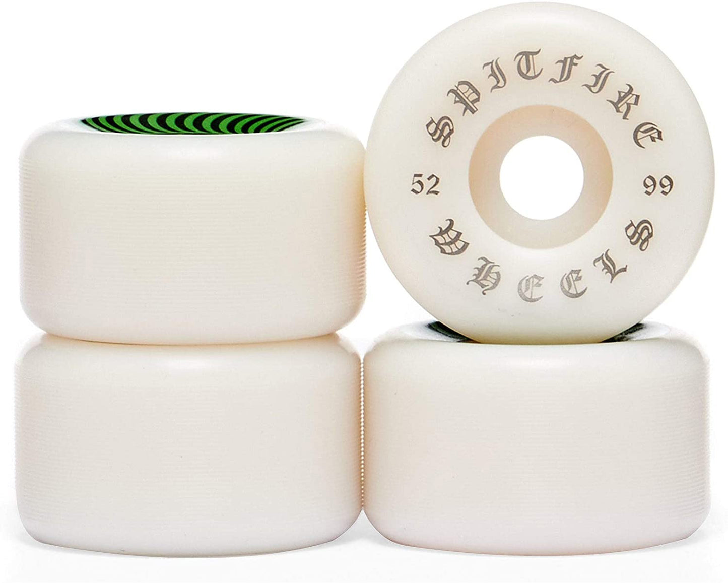 Spitfire Wheels Classics 52mm 99d White/Green Swirl