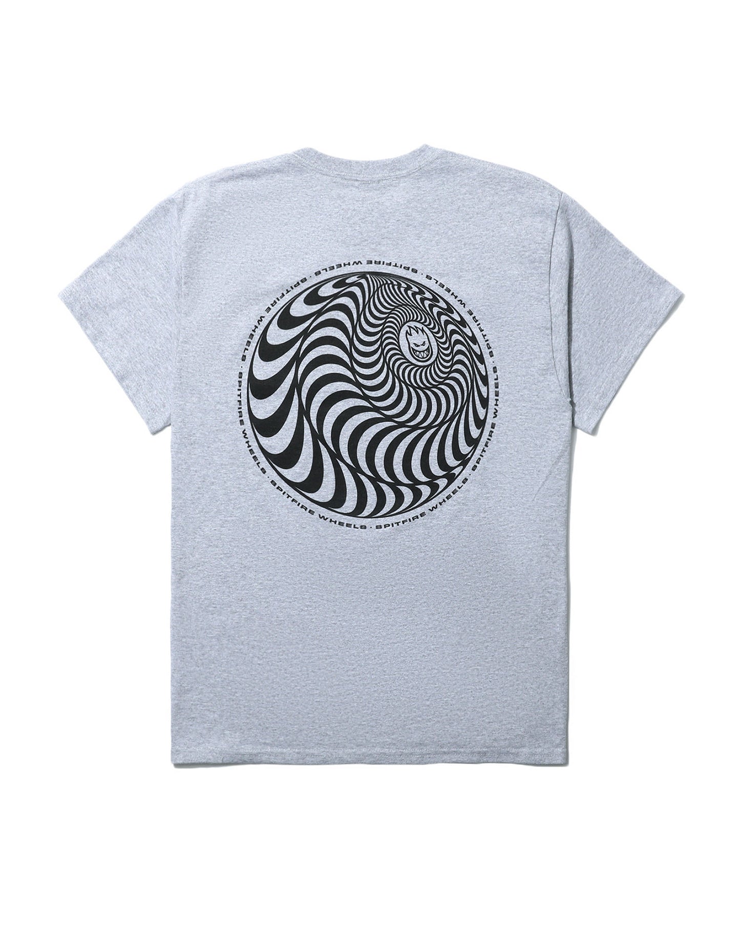 Spitfire Wheels Tee Pocket Skewed Classic Swirl Heather Skateboard T-Shirt