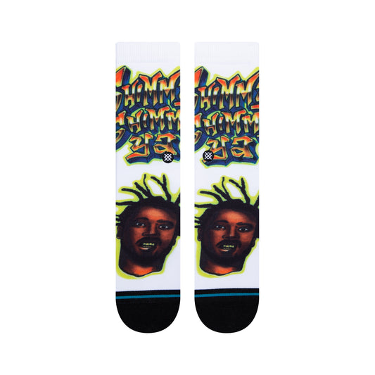 Stance Socks Shimmy Shimmy YA ODB Wu-Tang White Crew OSFM Skateboard Sox
