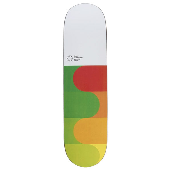 Studio Skateboard Deck Montreal 2020 Team 8 5 Green Orange