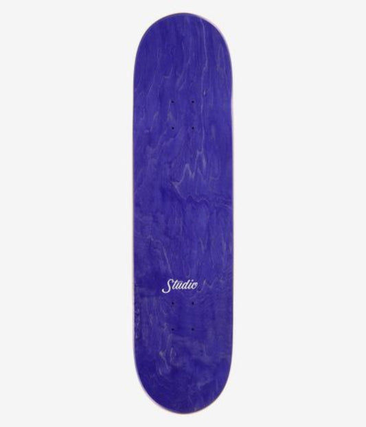 Studio Skateboard Deck Weinstein Dawg Bite Purple Stain 8"