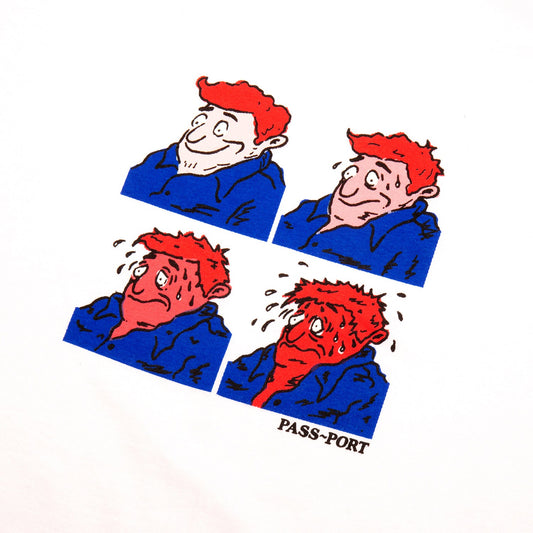 Passport Tee SWEATIN WHITE Pass~Port Skateboard T-Shirt
